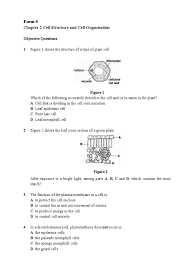 .is a branch of biology concerned with? Biology Form 4 Chapter 2 Vacuole Cell Biology
