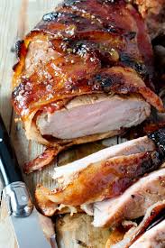 Recipe Bacon Brown Sugar Pork Tenderloin Recipe Tenderloin Recipes Recipes Brown Sugar Pork Tenderloin