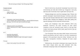 Cara yang kedua yaitu dengan cara membeli masa aktif kartu xl anda. Https Pdfcoffee Com Download Karangan Cara Menghargai Masa 5s Pdf Free Html