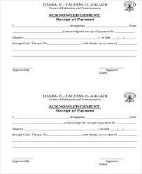 Acknowledgement letter is a letter of receipt which confirms the while closing the letter we should thank the concerned person. Free 8 Sample Payment Received Receipt Letter Templates In Pdf Ms Word Google Docs Pages