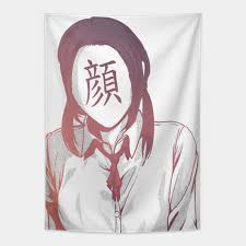 Do not do something that your girlfriend/ boyfriend do not want. No Face Sad Japanese Anime Aesthetic Anime Tapisserie Teepublic Fr