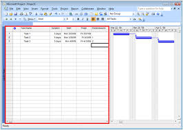 Back To Basics Gantt Chart View Microsoft Project 2010