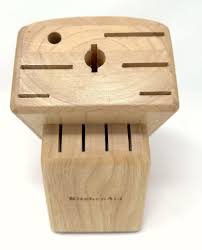 Las mejores ofertas en Cuchillo de Madera KitchenAid bloques de cuchillo