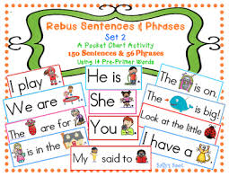 Rebus Cards Worksheets Teaching Resources Teachers Pay