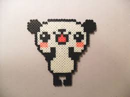 Perler Bead Kawaii Panda Perles Hama Kawaii Kawaii Art Perle