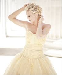 Butter Yellow Wedding Dress Yellow Wedding Dress Cute Wedding Dress Pastel Wedding Dresses