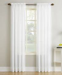 No 918 Crushed Sheer Voile 51 Curtains White Paneling Drapes Curtains