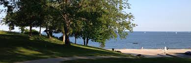 There is a really nice view at he far end of the point. Mccook Point Park Beach Town Of East Lyme