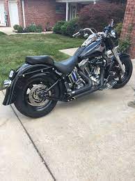 2004 Harley Davidson Fatboy Slowly Getting Her Blacked Out Harley Davidson Harley Davidson Gifts Harley Davidson Bikes