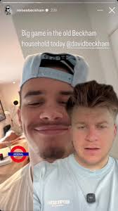 Rhuigi and Romeo Beckham