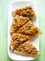 Masala Bread Toast Recipe Toast Recipes Recipes Veg Snacks