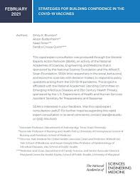Check spelling or type a new query. Strategies For Building Confidence In The Covid 19 Vaccines Strategies For Building Confidence In The Covid 19 Vaccines The National Academies Press