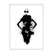 Mit ihr würde man die essenz abbilden. Design Poster Fashion Woman 30x40 Cm Schwarz Weiss Splash Frau Photolini Bilderrahmen Fotowande Poster Und Geschenke