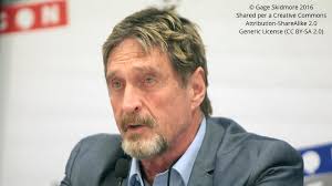 If the price of bitcoin has not reached one million dollars by december. Anti Virus Mogul John Mcafee Charged With Using Twitter For Cryptocurrency Securities Fraud Commsrisk