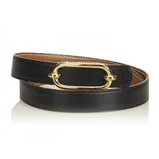 Guaranteed authentic hermes constance 42 mm belt features reversible black to gold epsom leather. Hermes Vintage Leather Belt Black Gold Leather Belt Luxury High Quality Avvenice