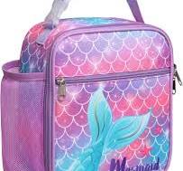 Bagseri Lancheira infantil, lancheira isolada para meninas ...