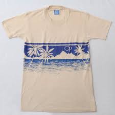 Vintage 80s Op Ocean Pacific Tee Shirt 1980s Two Sided Graphic Sailboats Palm Trees 50 50 Paper Thin Skate Surf T Shirt Unisex Surfer Top Vintage Tee Shirts Surf Tshirt Ocean Pacific Clothing