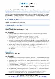 Hospice Nurse Resume Samples Qwikresume