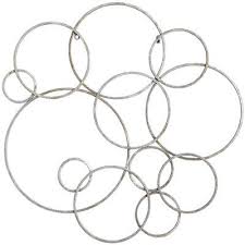 Silver Circles Wall Decor Use Several Grouped On Wall For Effect Mirror Wall Decor Metal Wall Decor Outdoor Wall Decor