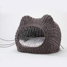 Shop our best selection of rattan / wicker beds to reflect your style and inspire your home. 50cm Big Size Woven Poly Rattan Wicker Pet Cat Bed Basket Puppy Dog House Mat Pet Summer Four Season Supplies Buy At The Price Of 118 00 In Aliexpress Com Imall Com