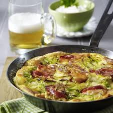 Speck Pfannkuchen Rezept Lecker Rezept Rezepte Abendbrot Speckpfannkuchen
