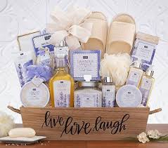 Order flowers, soft toys, jewellery here below is the exclusive collection of online gifts that offers amazing online gift, flower and cake. Lavender Vanilla Spa Gift Basket Valentines Day Spa Gifts For Her Online Gifting Usa To United States Flora2000