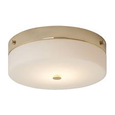 Flush mount lighting is specially made to use a number of bulbs, ranging from 1 to 3. Tamar Flush Mount Bathroom Led Ceiling Light Ip44 Polished Gold Large Moonlight Design