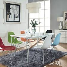 For anyone with limited patio space, this is the table for you. Replica Emily Dining Chairs By Chg In White Nuvoitalia