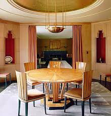 Dining Room In The President S House At Cranbrook Academy Of Art Michigan Usa Designed By Eliel S Interior Deco Art Deco Dining Room Art Deco Interior Design