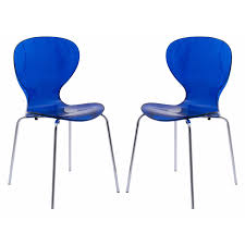 To tie everything together, display a few palm leaves in a vase on the. Leisuremod Oyster Modern Blue Round Back Dining Side Chair Set Of 2