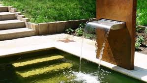 Von ø 30cm bis zu 300cm finden sie hier brunnengefäße aus hochwertigen materialien wie naturstein, edelstahl, cortenstahl, keramik, pe und gfk kunststoff sowie terracotta. Startseite Michael Krauss Wasserspiele Brunnen Und Gartenduschen Aus Edelstahl Gartenbrunnen Wasserspiele Garten