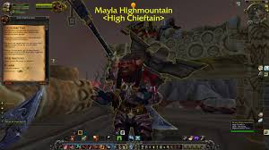 Quick guide on how to avoid the mobs while farming highmountain tauren rep using the neltharion's lair method. The Skyhorn Tribe Highmountain Quests Alliance