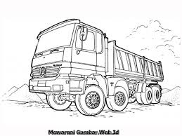 Cara menggambar dan mewarnai truk pasir,mewarnai gambar mobilsaluran edukasi untuk meningkatkan kreativitas anak dalam seni, melukis, menggambar dan. Gambar Mewarnai Truk Molen Sukagambarku