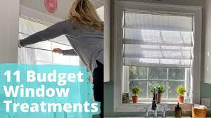 Windows give access to sunlight to shine inside your house which makes the space more bright and fresh. 11 Budget Window Treatment Ideas Hometalk Youtube