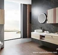 Simple Minimalist Bathroom Vanity with Melamine Finish