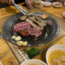 Sae ma eul jaya one's set of grilled baby octopus and rice ball. Photos At Sae Ma Eul Korean Bbq Bandar Menjalara 7 Tips