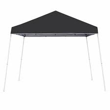 Canopy tents with function and flair: Z Shade 10 X 10 Foot Angled Leg Instant Shade Outdoor Canopy Tent Portable Shelter With Durable Steel Frame And Carrying Bag Black Target
