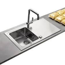 Evier Inox Lisse Ewi Figgi 1 Bac 1 Egouttoir Egouttoir Evier Cuisine Inox Evier En Resine