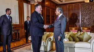 Ministry of human resources block d3 & d4, complex d 62530, putrajaya. Don T Pander To China Pompeo Tells Malaysia Pm Arab News
