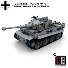 The tiger i (listen ), a german heavy tank of world war ii, operated from 1942 in africa and in the soviet union, usually in independent heavy tank battalions. Custombricks De Lego Custom Ww2 Panzer Pzkpfw Vi Ausf E Tiger