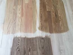 We stained the red oak floors in our last home with country white and then clear coated them in water based polyurethane. Refinishing And Mixing New Red Oak Natural Or Golden Oak