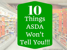 Find the latest 40 asda discount codes, discounts and click to take 20% off with asda coupons. 10 Things Asda Won T Tell You Couponmamauk