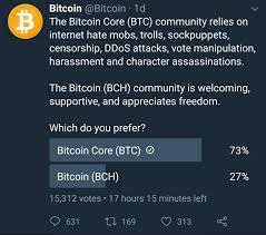 Right back from when satoshi nakamoto wrote the white paper on bitcoin, he envisaged it as a payment system and a currency that would operate totally online. Epic Fail Fake Bitcoin Twitter Account Fails Even To Their Own Propaganda Polls P Bitcoin