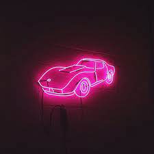 Pretty In Pink Love Neon Sign Neon Car Neon Signs