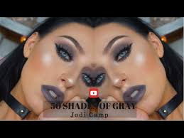 50 SHADES OF GRAY MAKEUP LOOK