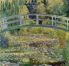 In a day and age where you are constantly bothered with computers, cell phones, and electronic devices, it's very soothing to have a place to relax and get away from the hustle and bustle of everyday life. The Water Lily Pond Of Claude Monet Singulart Magazine