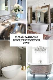 Small bathrooms have the potential to pack in plenty of style within a limited footprint. 23 Glam Bathroom Decor Ideas To Swoon Over Digsdigs