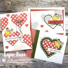 Stampin up card ideas 2021. Stampin Up Lots Of Heart Bundle Thank You Card Ideas Lynn Dunn