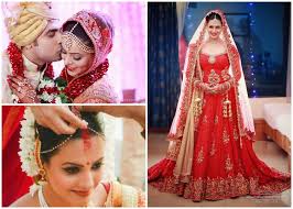 There is no doubt that a woman draped in a saree is very elegant to look at. 5 Popular Tv Actresses Who Looked Ethereal As A Real Life Bride Fashion News India Tv