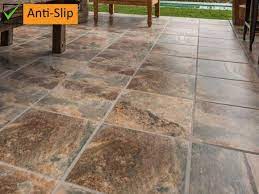 Polished stone tiles are chic and easy to care for, but they can get slippery when wet. Kenya Anti Slip Kilimanjaro Tile Porcelain Flooring Tile Floor Flooring